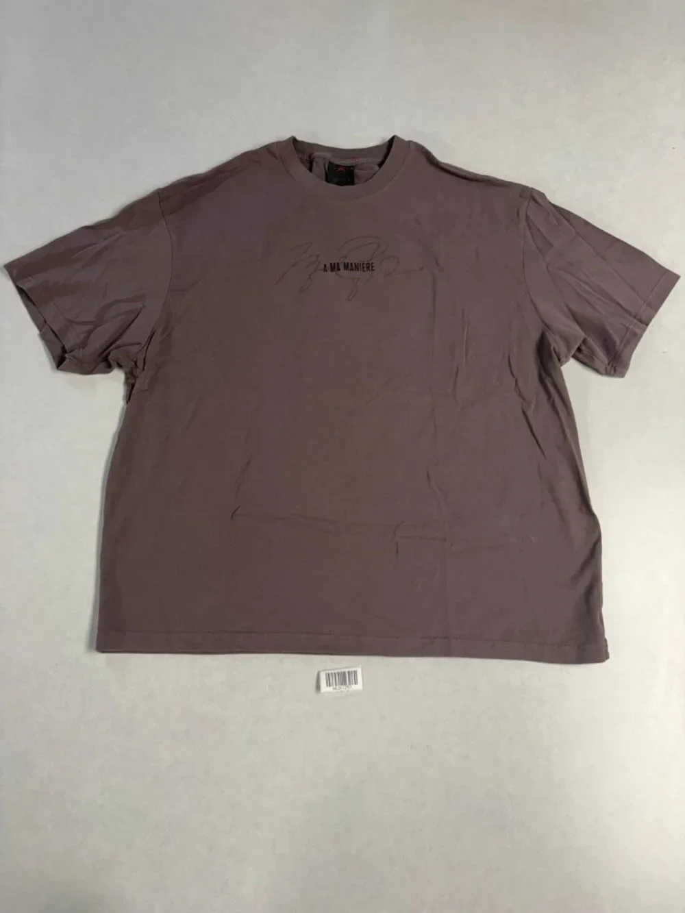 Air Jordan x A Ma Maniére Short-Sleeve T-Shirt Violet Ore/Black Size XXL